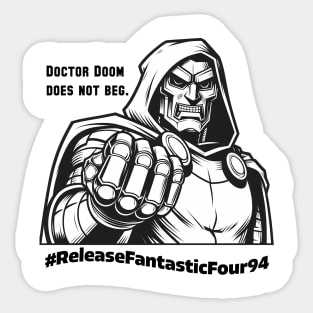 Release Fantastic Four 1994 Sticker